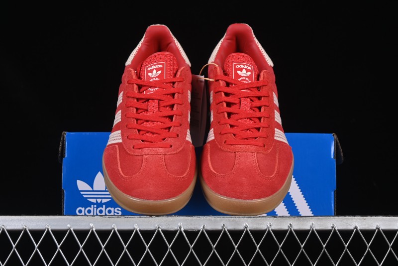 Adidas Originals Gazelle Indoor Retro Casual Slip-Resistant Wear-Resistant Low-Top Sneakers - JI2756