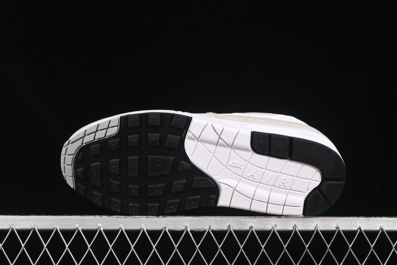 Nike Air Max 1 Retro Running Shoes with Half-Sole Air Cushion - AH8145-110