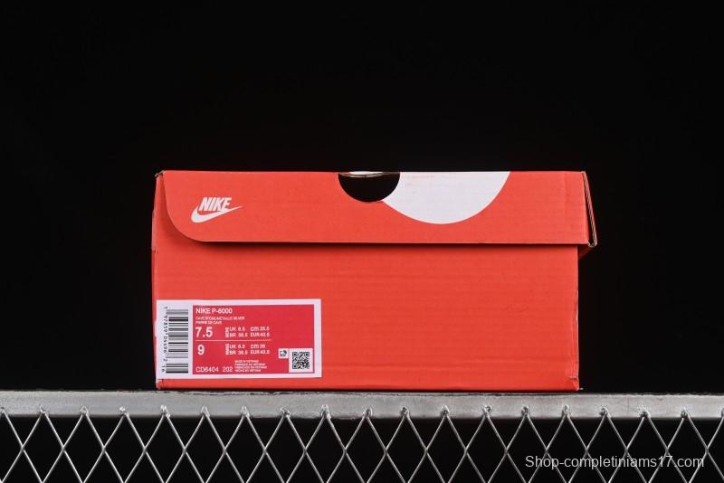 Nike P-6000 Prm Retro Casual Sneakers with Layered Design - CD6404-202