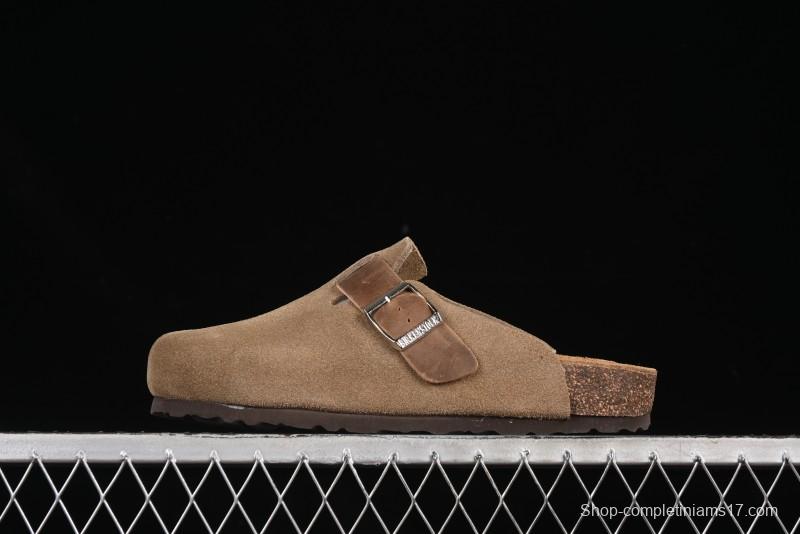 Birkenstock Arizona Soft Footbed Sandals with Suede Leather and Lambswool Lining - G.D4