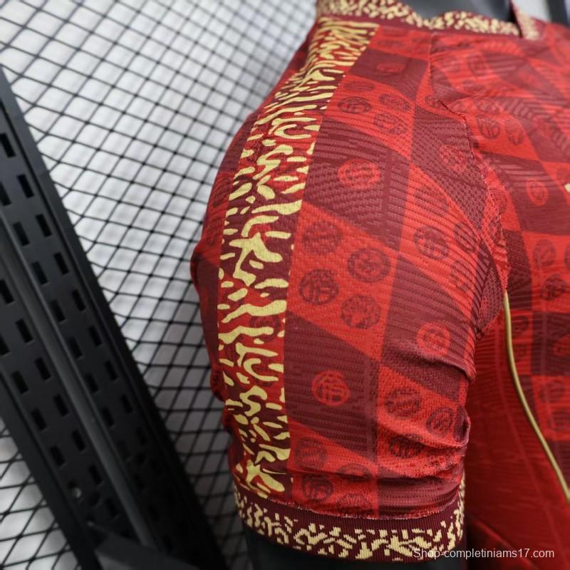 Player Version 25/26 Bayern Munich 125Th Anniversary Red Jersey