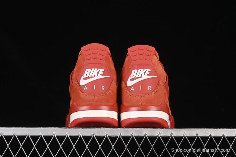 Nike Nigel Sylvester x Air Jordan 4 Retro High OG "Brick By Brick" Sneakers - HF4340-800