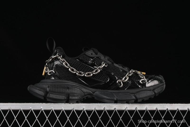 Balenciaga Phantom Sneaker 3XL Running Shoes with Transparent Heel Strap - W3XPL1882