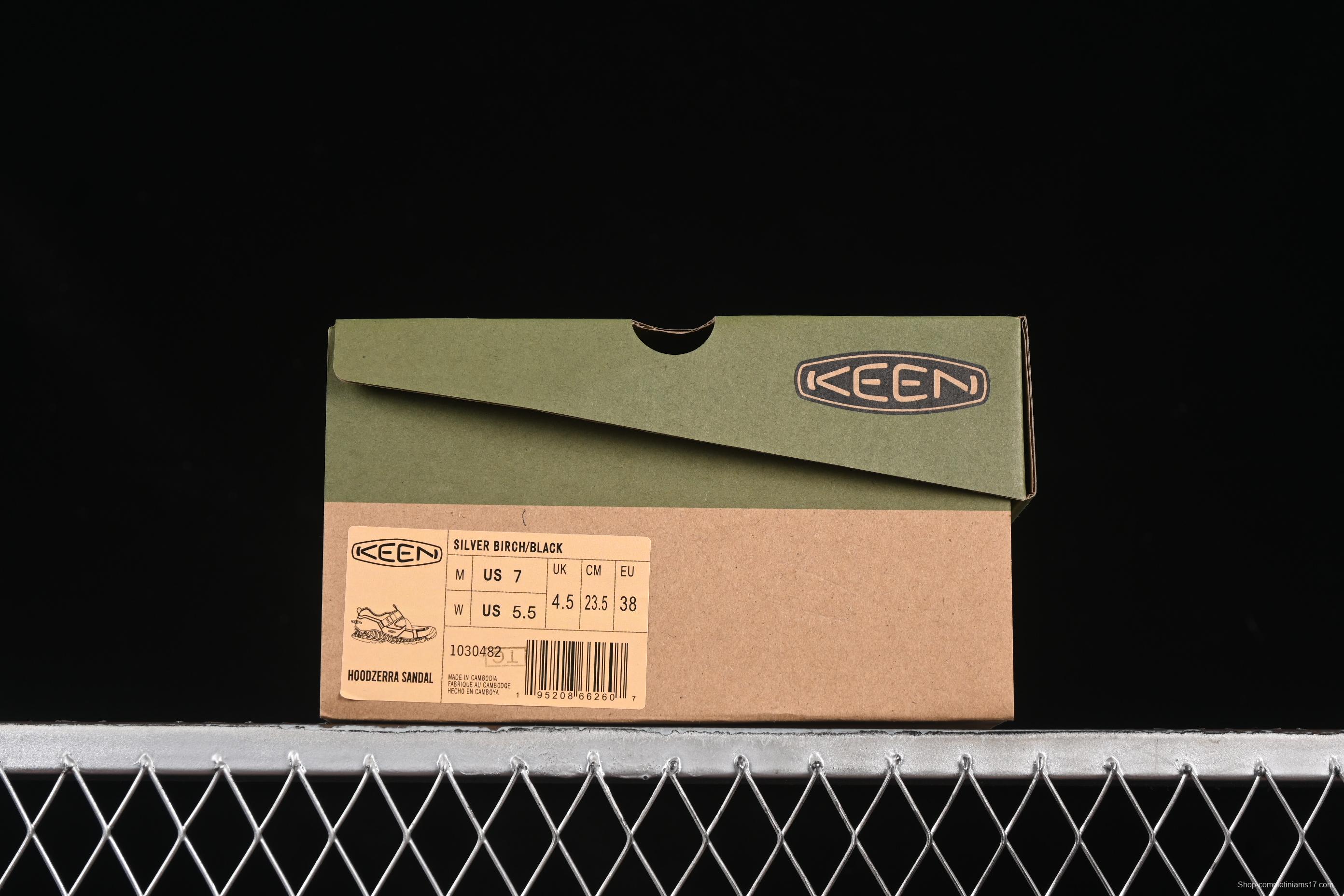 Keen Silver Japanese Street Magic Buckle Summer Casual Sandals - 1030482