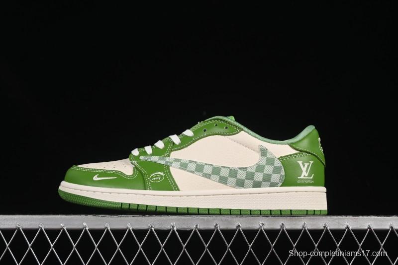 Nike Travis Scott x Fragment Design x Air Jordan 1 Low OG SP Casual Sneakers - XS2024-058