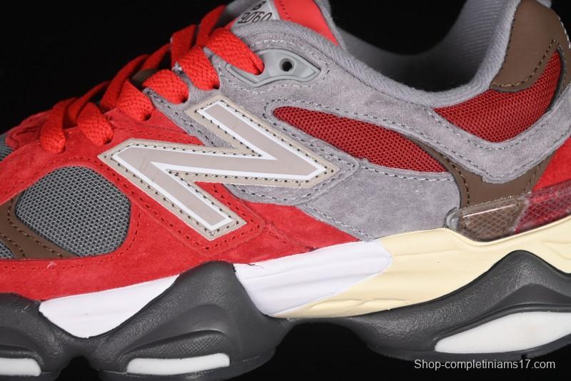 New Balance NB9060 Series Retro Casual Running Shoes with ABZORB Cushioning - U9060YZA