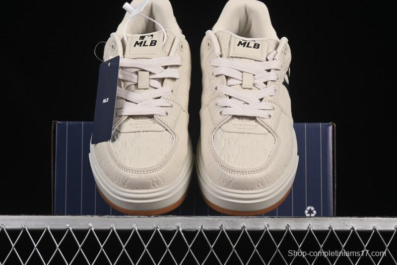 New York Yankees Chunky Liner Mid Denim Monogram Platform Sandals - 3ASXE015N50CRS