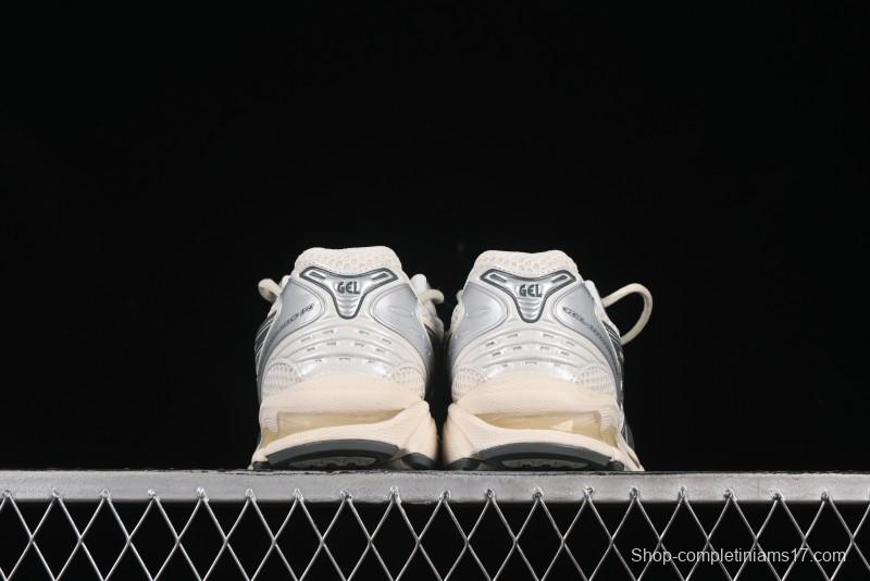 Asics Gel-Kayano 14 Running Shoes with Engineered Elastic Double-Layer Knit Upper and 3D Visible GEL Cushioning - 1201A019-200