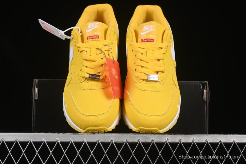 Nike Air Max 1 Retro Running Shoes with Half-Sole Air Cushion - HF8813-700