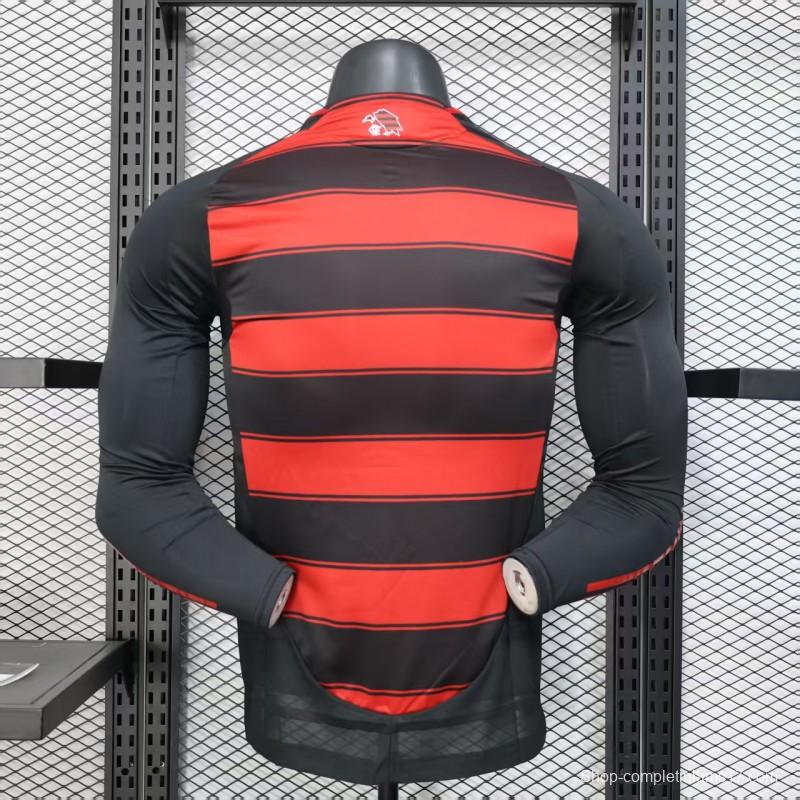 Player Version 25/26 Flamengo Home Long Sleeve Jersey