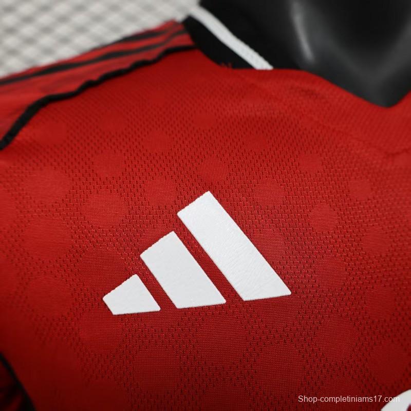 Player Version 25/26 Manchester United Home Jersey