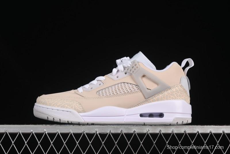 Nike Jordan Spizike Low Retro Blue Hybrid Sneaker with Air Jordan 3, 4, 5, 6 Design Elements - HV6528-100