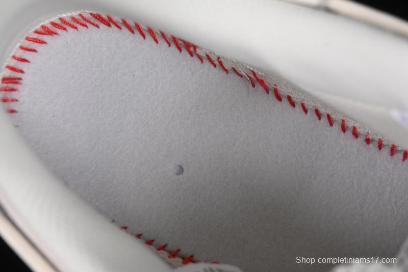 Nike Air Force 1 '07 Low LV Collaboration Two-Tone Red Heel Drawstring Casual Sneakers - DM6868-084