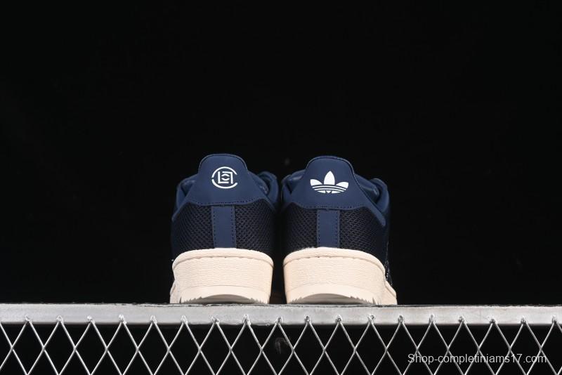 Adidas Clot x Superstar Shell Toe Casual Sneakers with Serrated Edge Design - IH3644