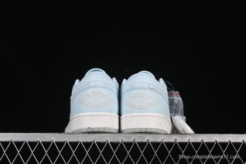 Nike Air Jordan 1 Low AJ1 Mint Blue Casual Lifestyle Sneakers - HJ5999-400