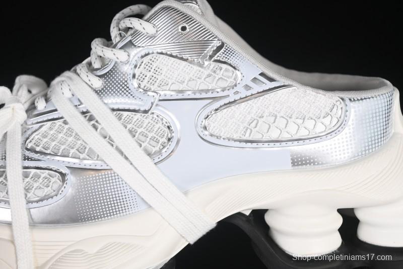 GG-CC Star-Design Lace-Up Hollow-Out Platform Sneakers with 5cm Height Boost - G25U9789