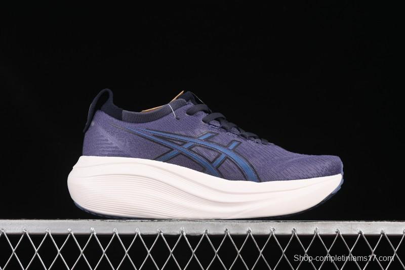 Asics Gel-Nimbus 27 Retro Breathable Casual Shoes with Cushioning for Men - 1011B956-500