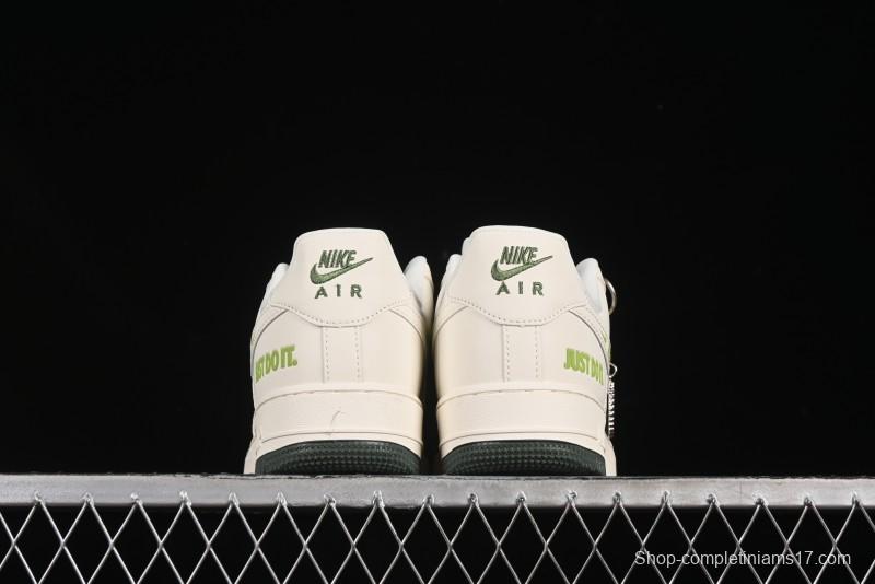 Nike Air Force 1'07 Low Just Do It Casual Sneakers with Full-Length Air Cushion - DF0188-056
