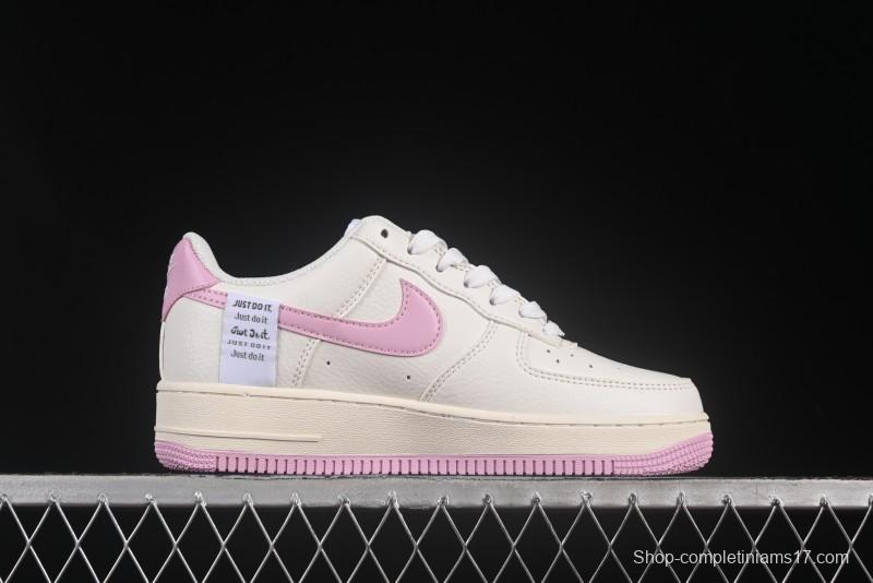Nike Air Force 1'07 Low Custom Casual Sneakers with Full-Length Air Cushion - DD8959-100