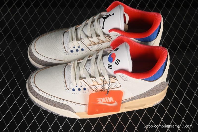Nike Air Jordan 3 Retro Seoul 2.0 Basketball Shoes - IB1482-100