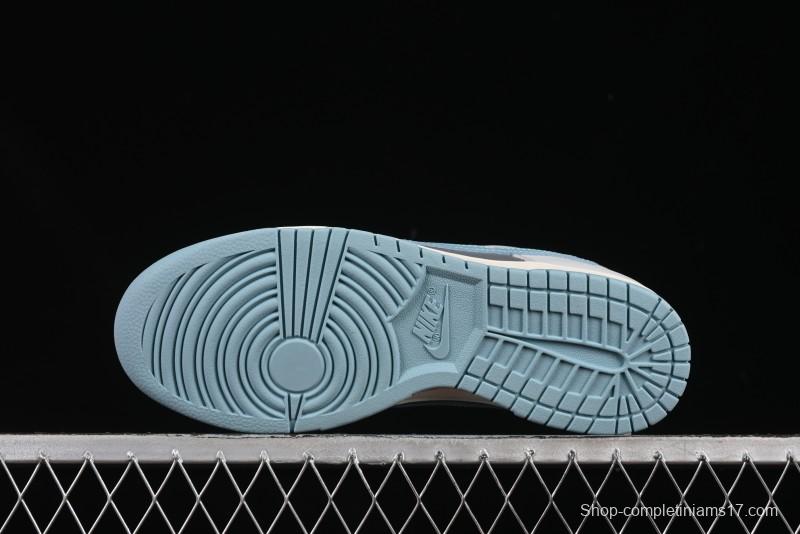 Nike SB Dunk Low Blue Grey Low-Top Casual Skate Shoes - HF5441-001