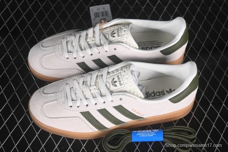 Adidas Originals Gazelle Indoor Retro Casual Sneakers with Anti-Slip and Wear-Resistant Design - JH8821