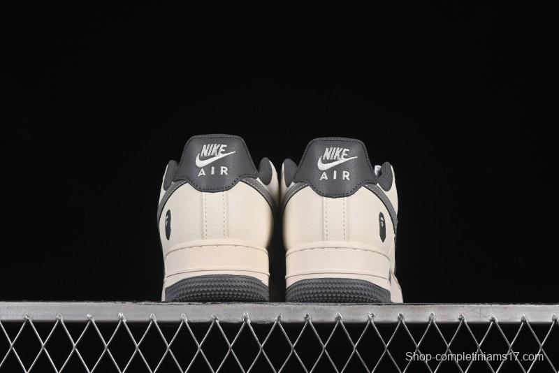 Nike Air Force 1 '07 Low Bape Collaboration Star Swoosh Casual Sneakers - XS1958-570