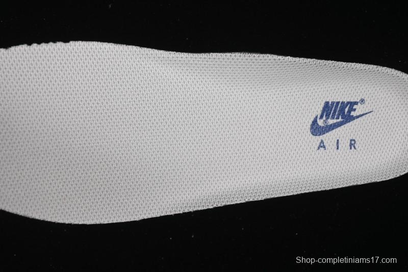 Nike Air Force 1'07 Low Balenciaga Collaboration Blue Woven Label Low-Top Casual Sneakers - DF0188-062