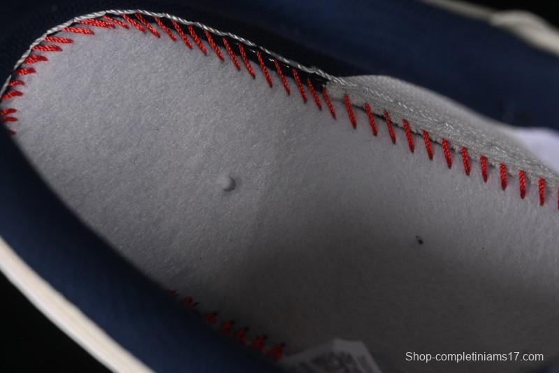 Nike Air Force 1 '07 Low Supreme Collaboration Light Blue Edge Casual Sneakers - HH7518-057