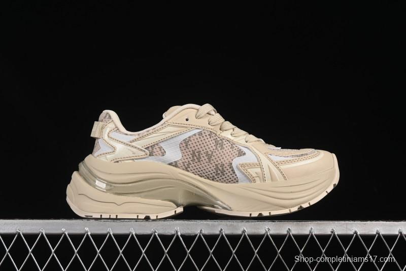 New York Yankees MLB Chunky Curve Runner Monogram Thick Sole Casual Running Shoes - 3ARNSPL5N50SAS