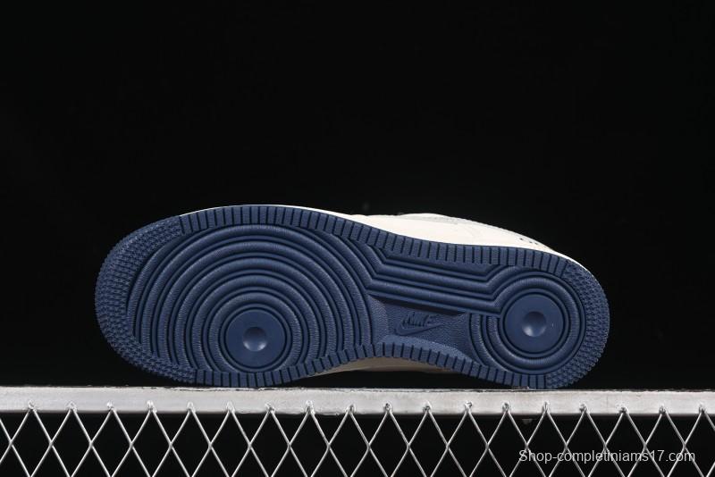 Nike Air Force 1 '07 Low Gucci Collaboration Silver Swoosh Casual Sneakers - XS1958-546