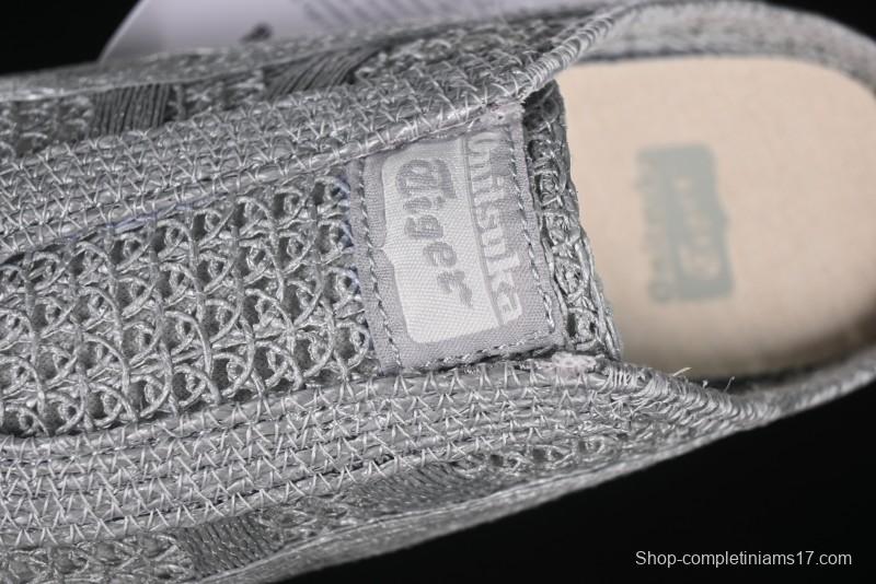 Onitsuka Tiger Mexico 66 Sabot Slip-On Shoes with Breathable Mesh Upper - 1183A707-020