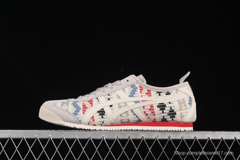 Onitsuka Tiger Mexico 66 Low-Top Leather Sneakers - 1183B648-100