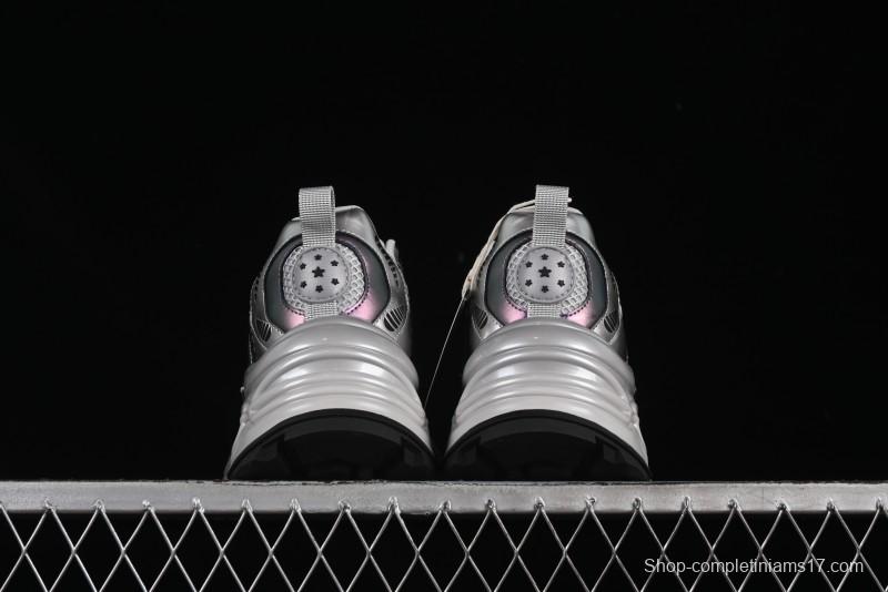 GG-CC Casual Sports Running Shoes with Triple-Layer Crescent Sole and 5cm Height Boost - 668-1