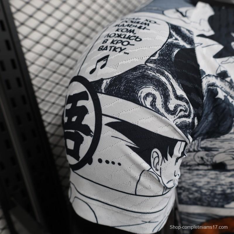 Player Version 2025 Japan White with Dragon Ball Manga Jersey