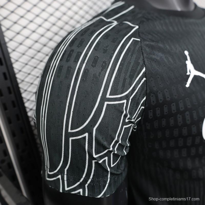Player Version 25/26 PSG Black Goalkeeper Jersey