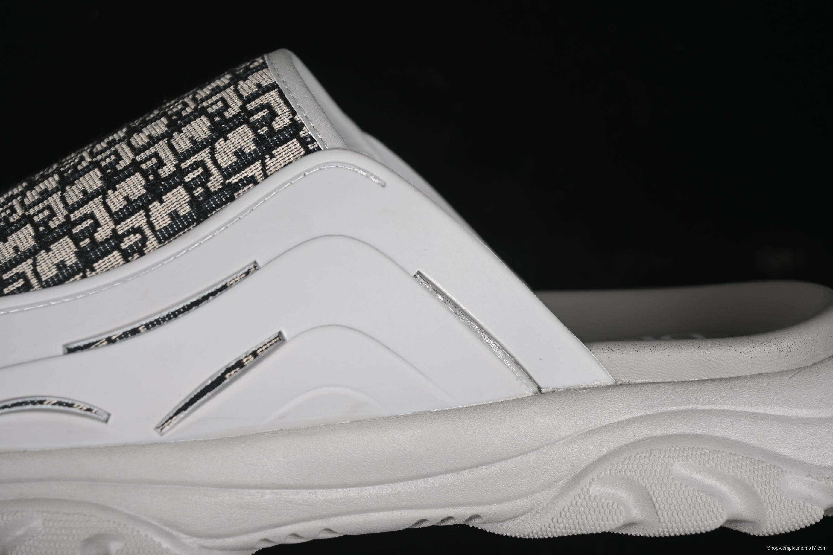 Dior H-Town Oblique Summer Men's Platform Casual Sandals - 3SA132ZYF