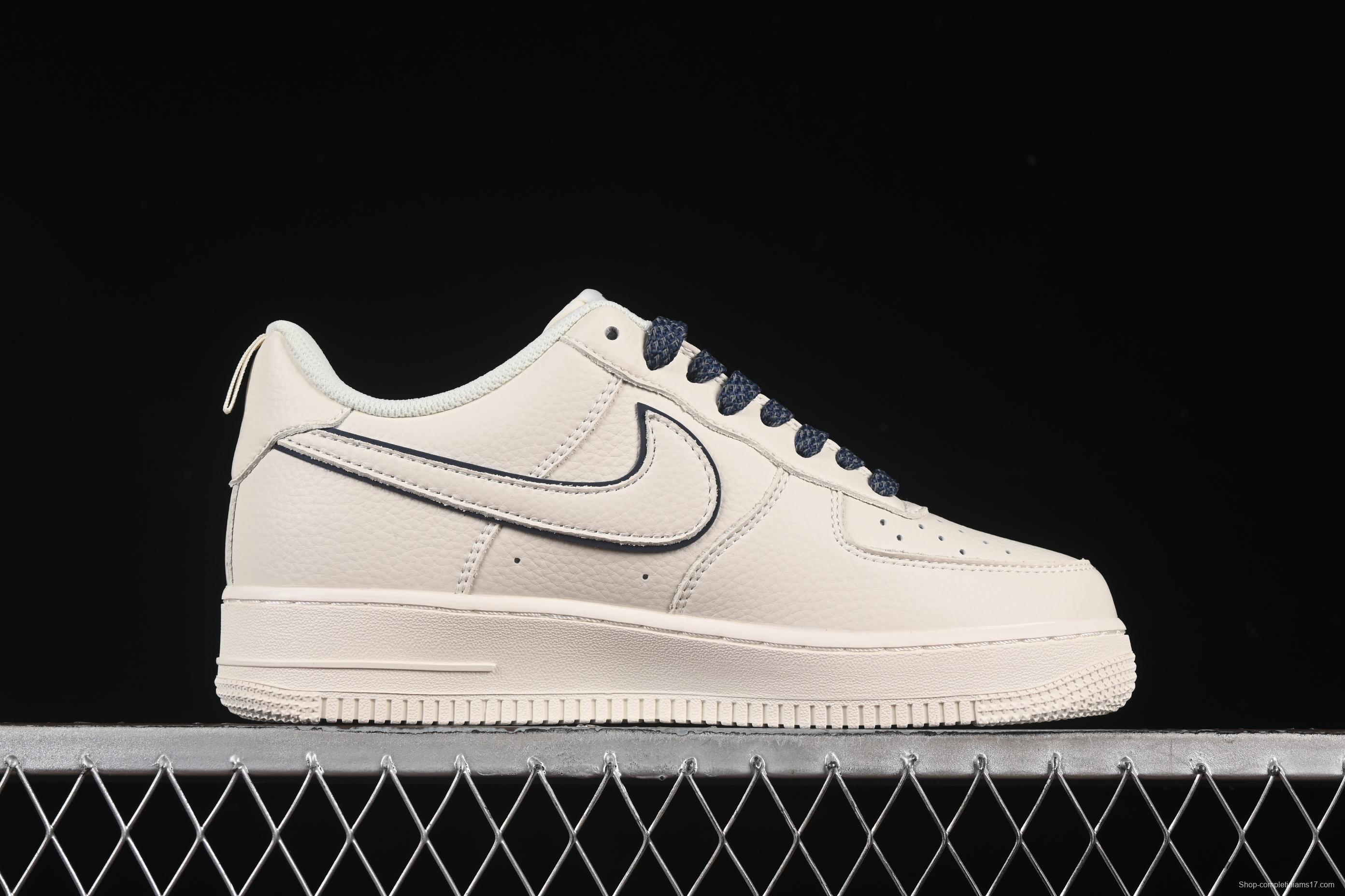 Nike Air Force 1'07 Low Custom ID Official Sync Low-Top Casual Sneakers with 3M Reflective Stars - MJ0319-026