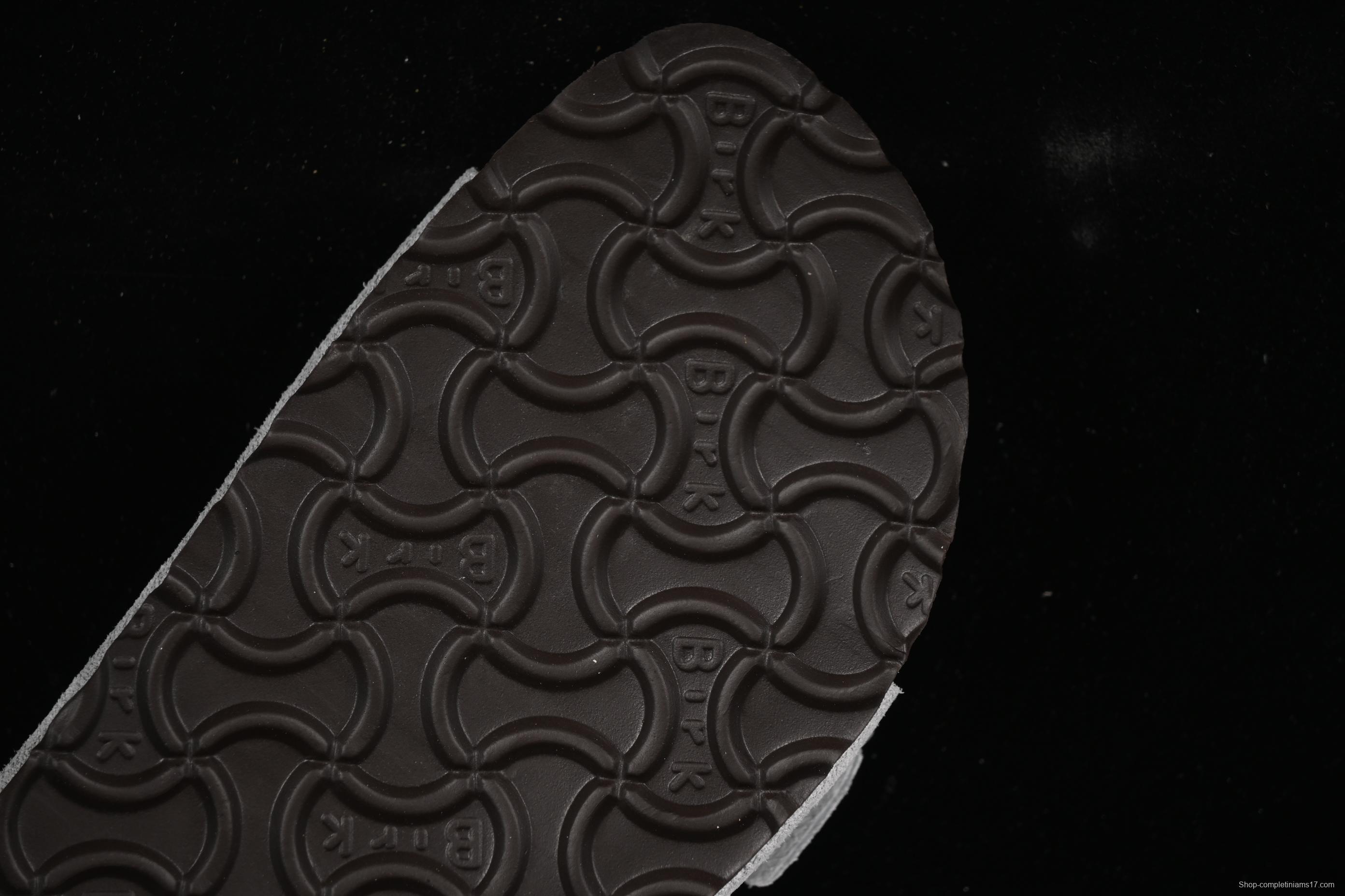 Birkenstock Sandals with Soft Suede Leather and Lambswool Insole - G.D4