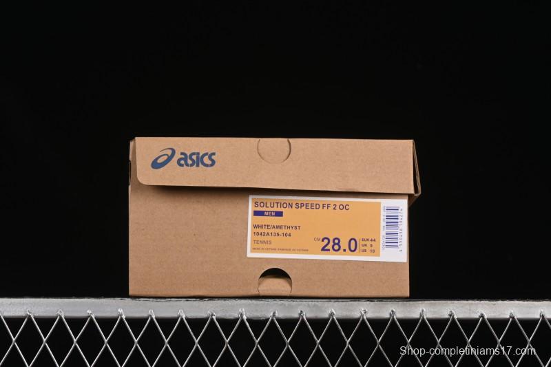 Asics Solution Speed FF 2 Retro Breathable Cushioned Casual Running Shoes - 1042A135-104