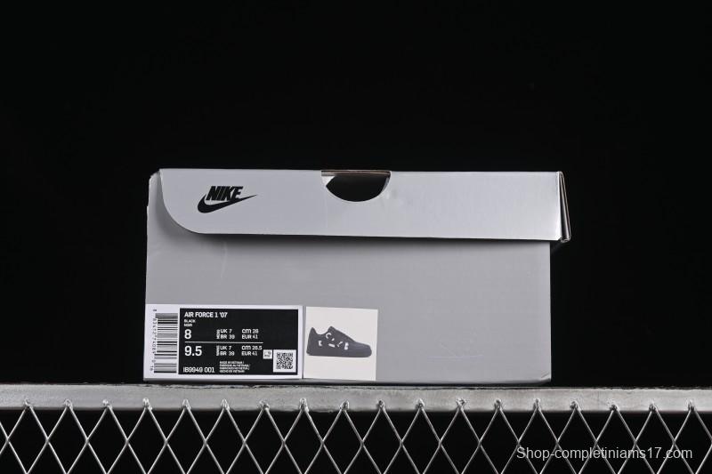 Nike Comme Des Garcons Air Force 1 Low Casual Sneakers with Full-Length Air Cushion - IB9949-001