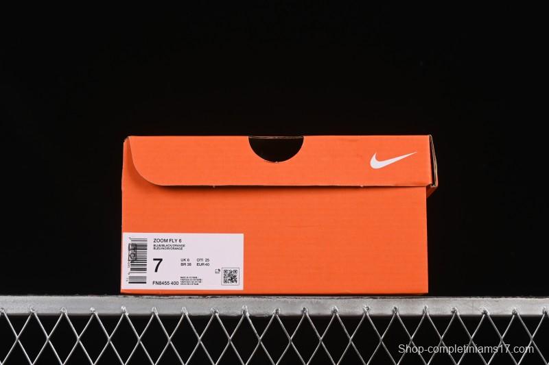 Nike Zoom Fly 6 Ultra-Lightweight Responsive Running Shoes with Carbon Fiber Plate - FN8455-400