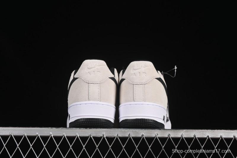 Nike Air Force 1'07 Low Casual Sneakers with Full-Length Air Cushion - IB6388-100
