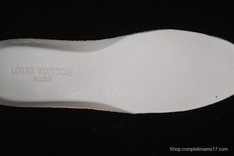 Louis Vuitton Sneakerina Round Toe Lace-Up Ballet Style Flat Training Shoes - N.F6