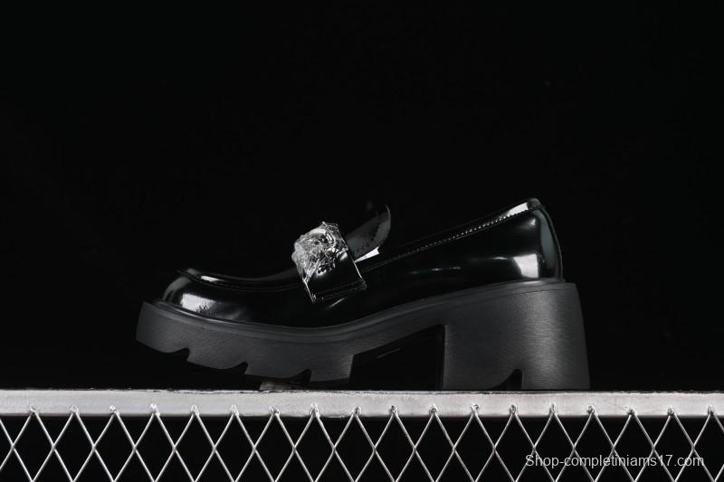 GG-CC Platform Loafers Casual Shoes with Thick Sole - G23X5112A