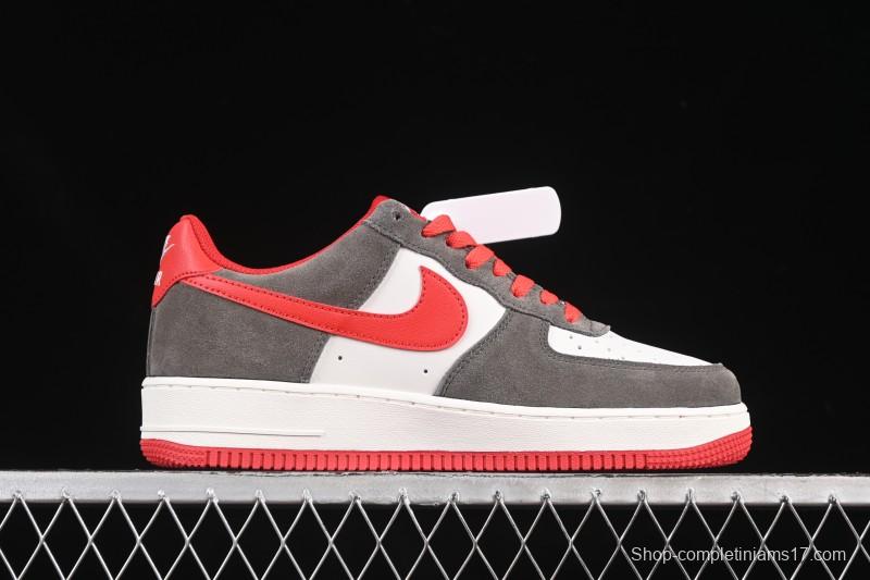 Nike Air Force 1'07 Low Casual Sneakers with Full-Length Air Cushion - FQ8714-201