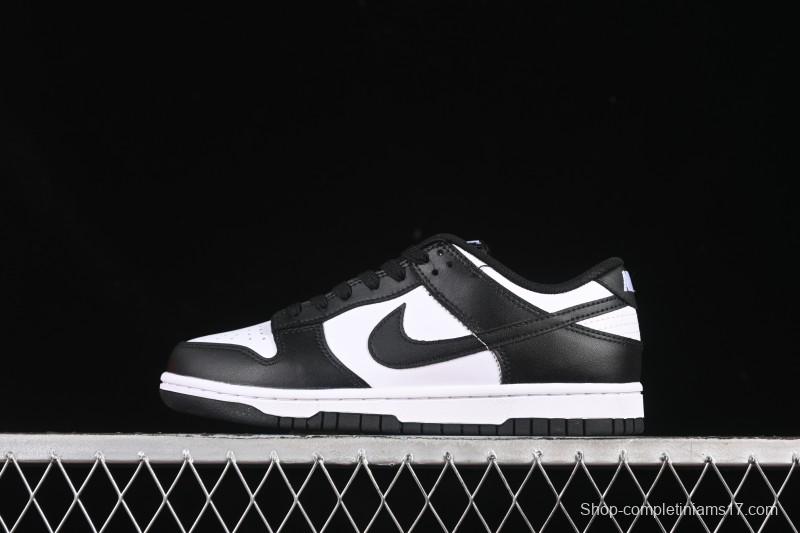 Nike SB Dunk Low Classic Black White Low-Top Casual Skate Shoes - HF5441-100