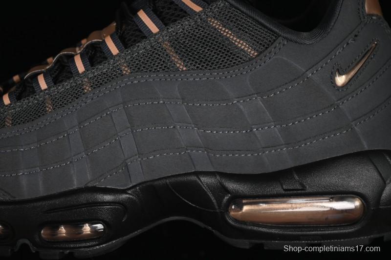 Nike Air Max 95 Retro Cushioned Running Shoes - HQ6457-001