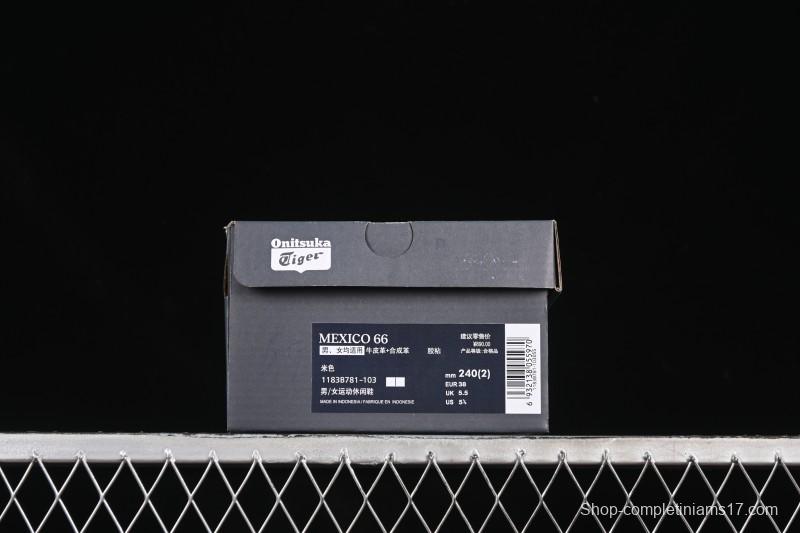Onitsuka Tiger Mexico 66 Low-Top Casual Running Shoes - 1183B781-103