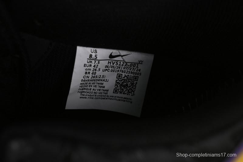 Nike Air Force 1 '07 Low Kobe Full-Grain Leather Casual Sneakers - HV5122-001